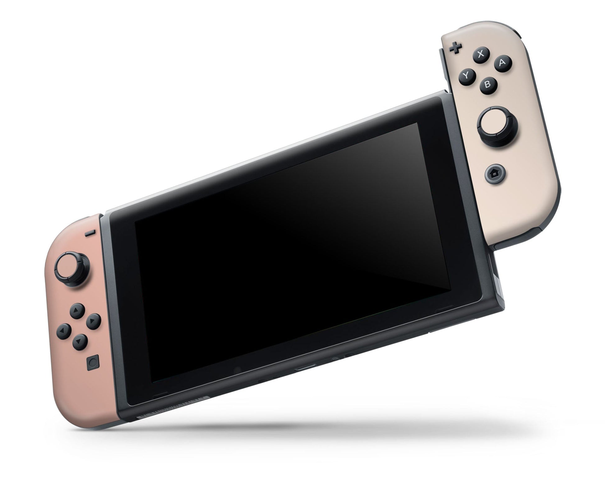 Lux Skins Nintendo Switch OLED Paris Nude Nintendo logo Skins - Solid Colours Colour Blocking Skin