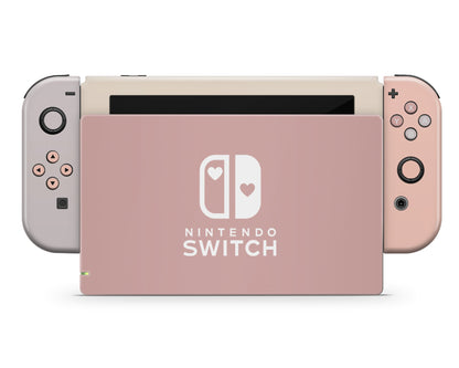 Ceramic Rose Pastels Nintendo Switch Skin Gift Set