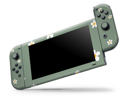 Forest Daisy Nintendo Switch Skin