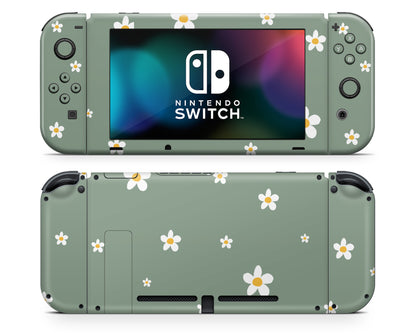 Forest Daisy Nintendo Switch Skin