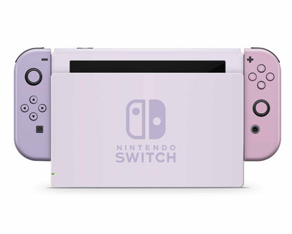 Wisteria Dream Purple Colorwave Nintendo Switch OLED Skin