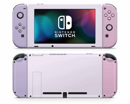 Wisteria Dream Purple Colorwave Nintendo Switch Skin