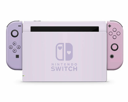 Wisteria Dream Purple Colorwave Nintendo Switch Skin