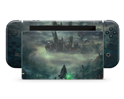 Lux Skins Nintendo Switch Hogwarts Legacy Joycons Only Skins - Pop culture Harry Potter Skin