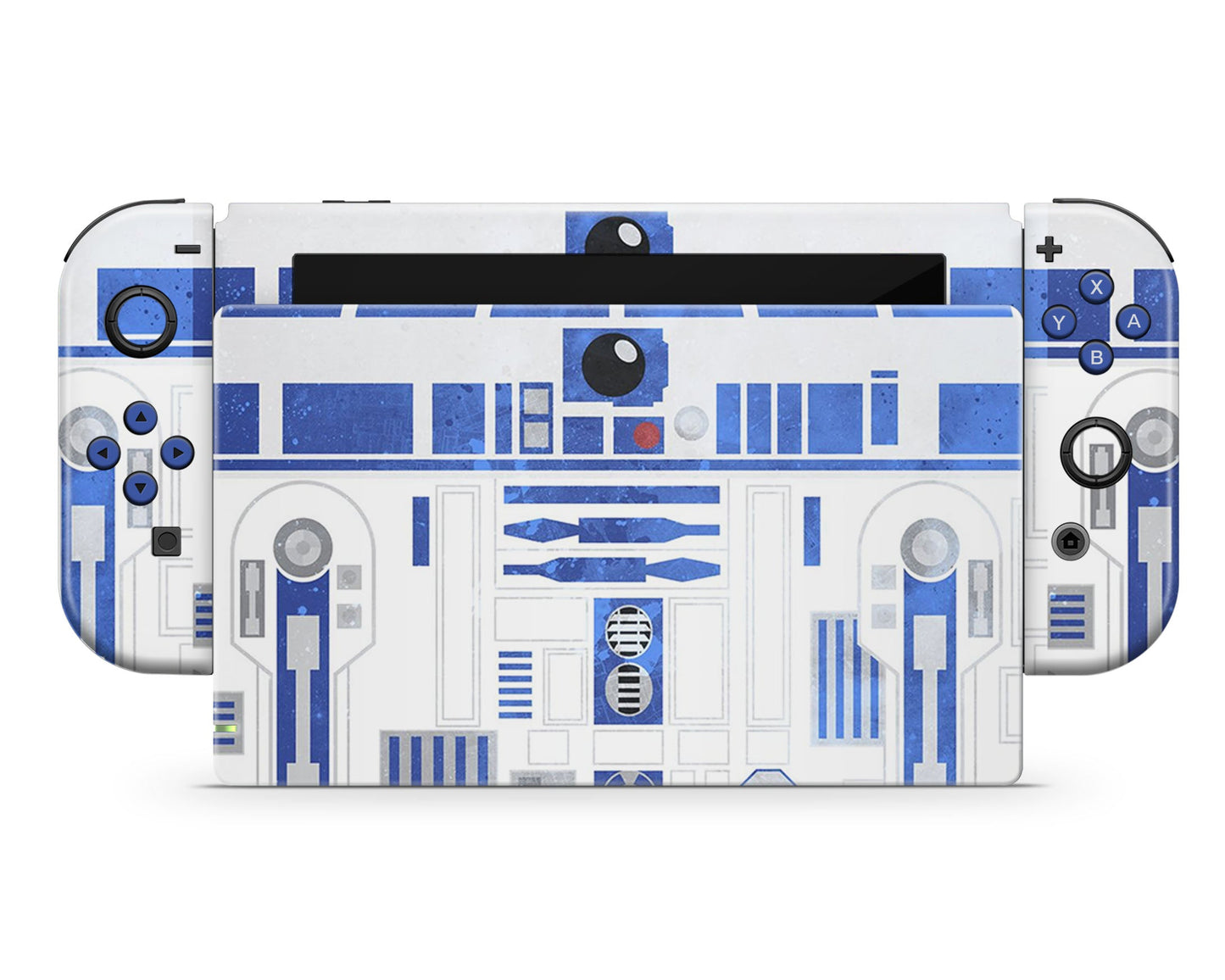 Lux Skins Nintendo Switch Star Wars R2D2 Joycons Only Skins - Pop culture Star Wars Skin