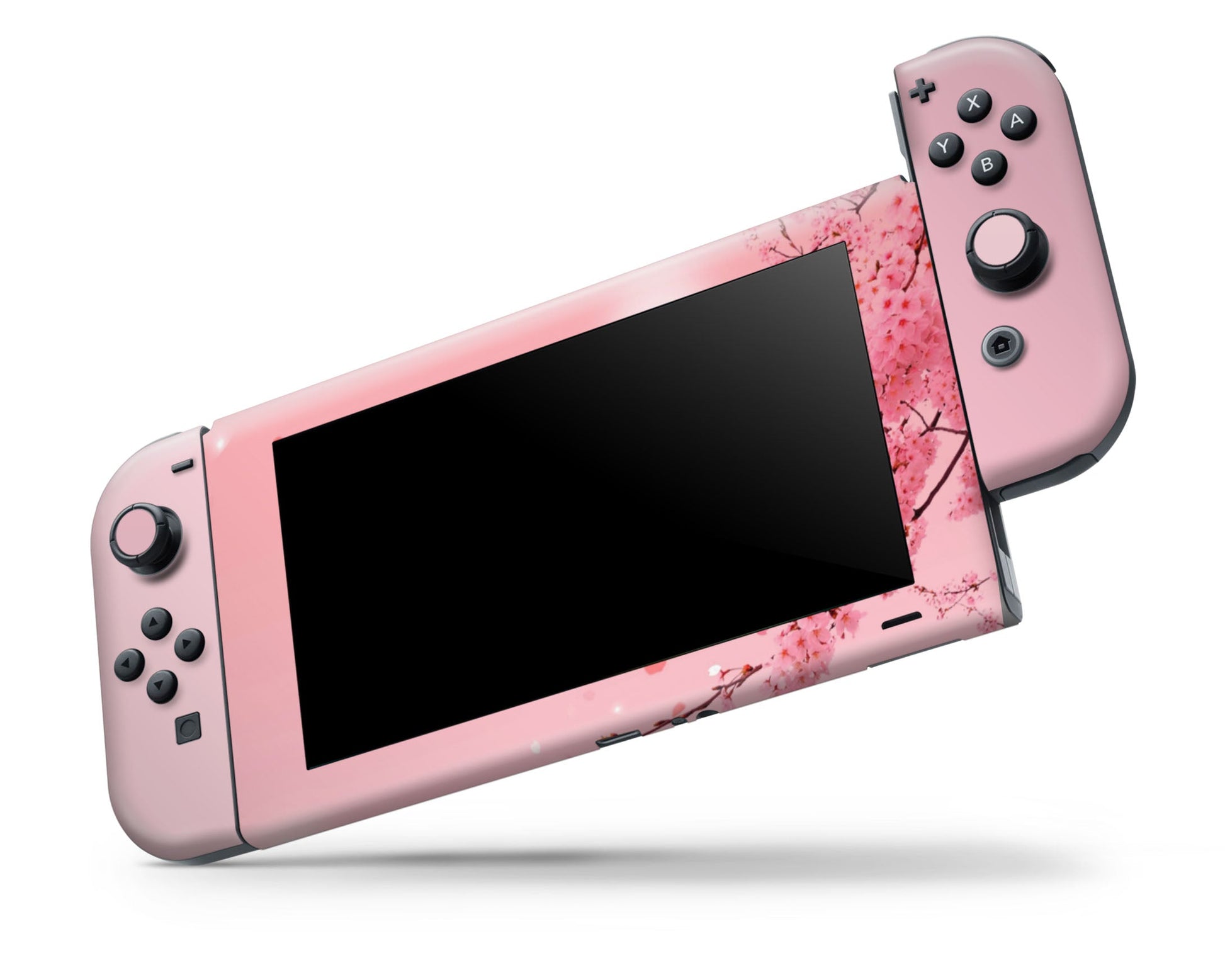 Lux Skins Nintendo Switch Pastel Cherry Blossoms Full Set Skins - Art Floral Skin