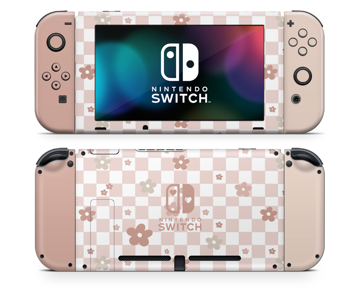 Ceramic Rose Danish Pastel Nintendo Switch Skin