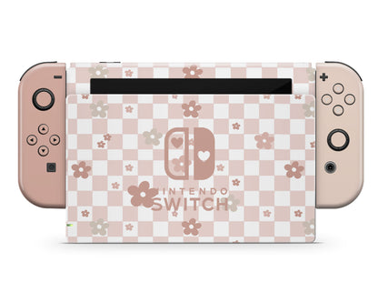 Ceramic Rose Danish Pastel Nintendo Switch Skin