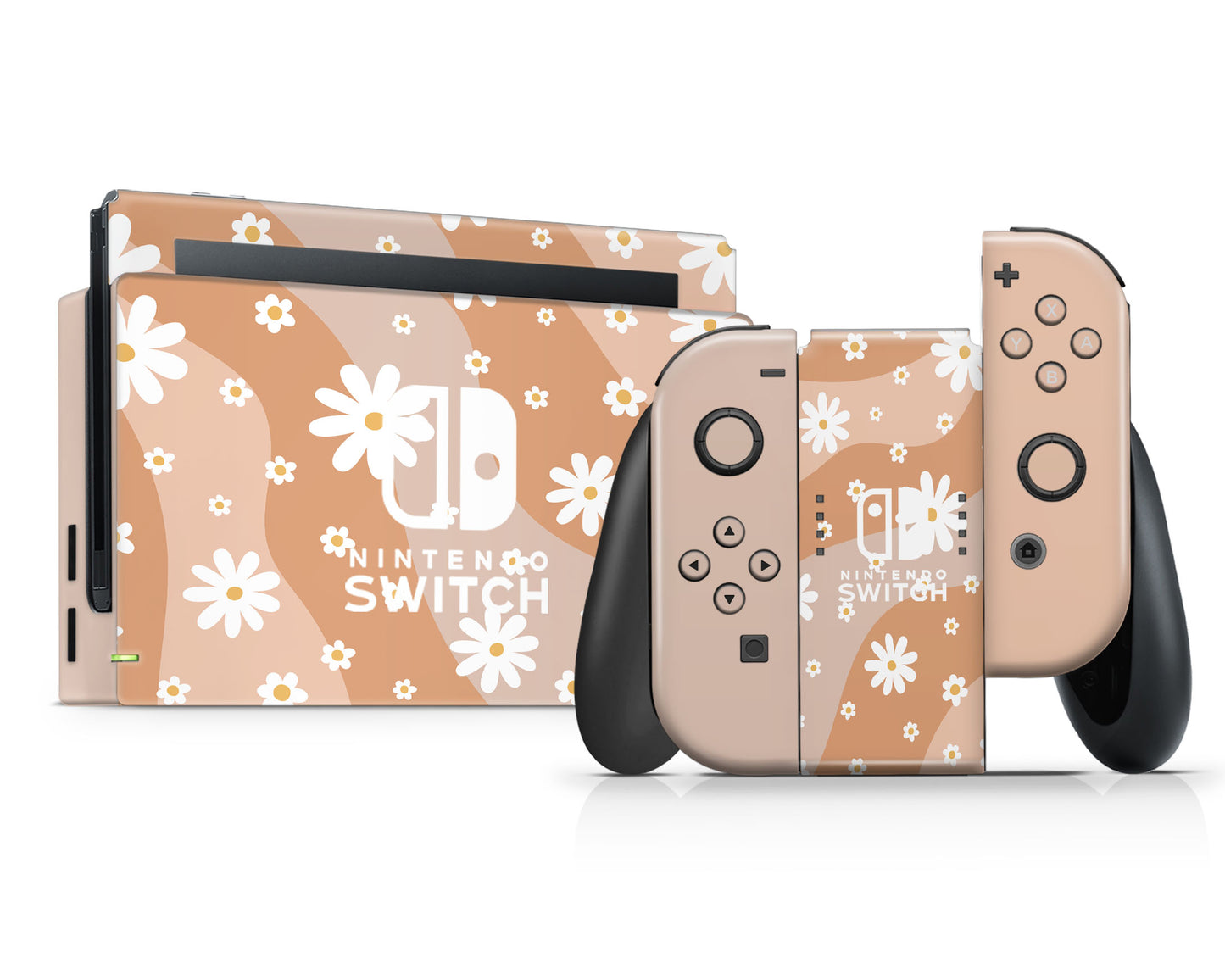 Summer Daisy Nintendo Switch Skin