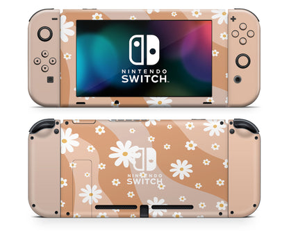 Summer Daisy Nintendo Switch Skin