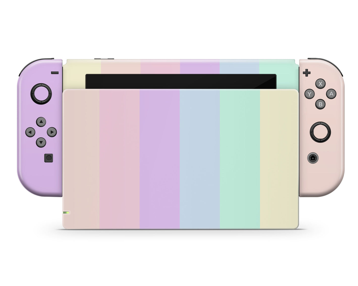 Pastel Stripes Nintendo Switch Skin