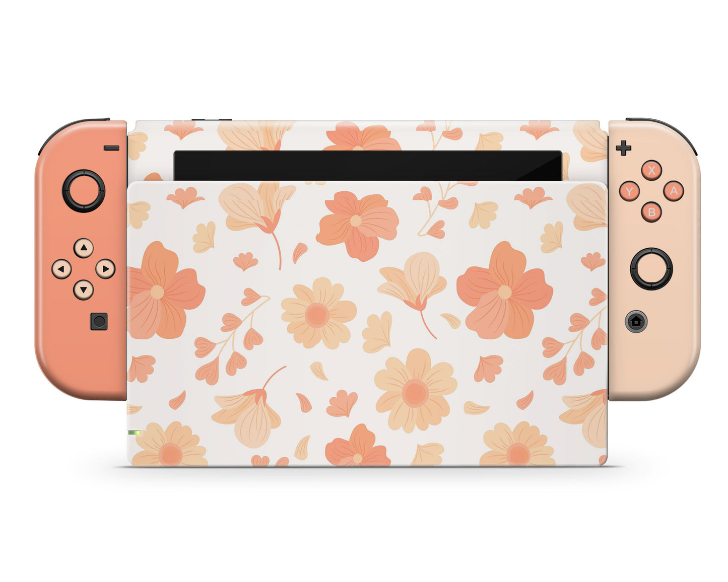 Orange Spring Season Nintendo Switch Skin