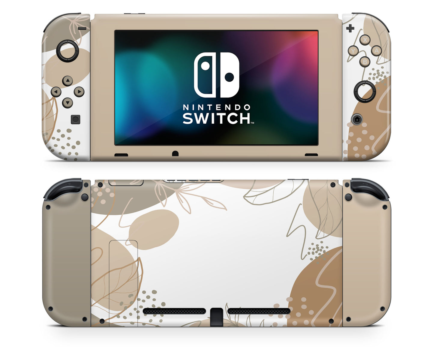 Natural Abstract Nintendo Switch Skin