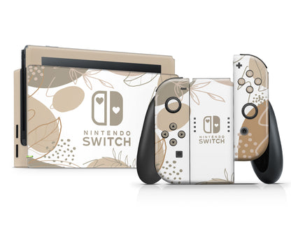 Natural Abstract Nintendo Switch Skin