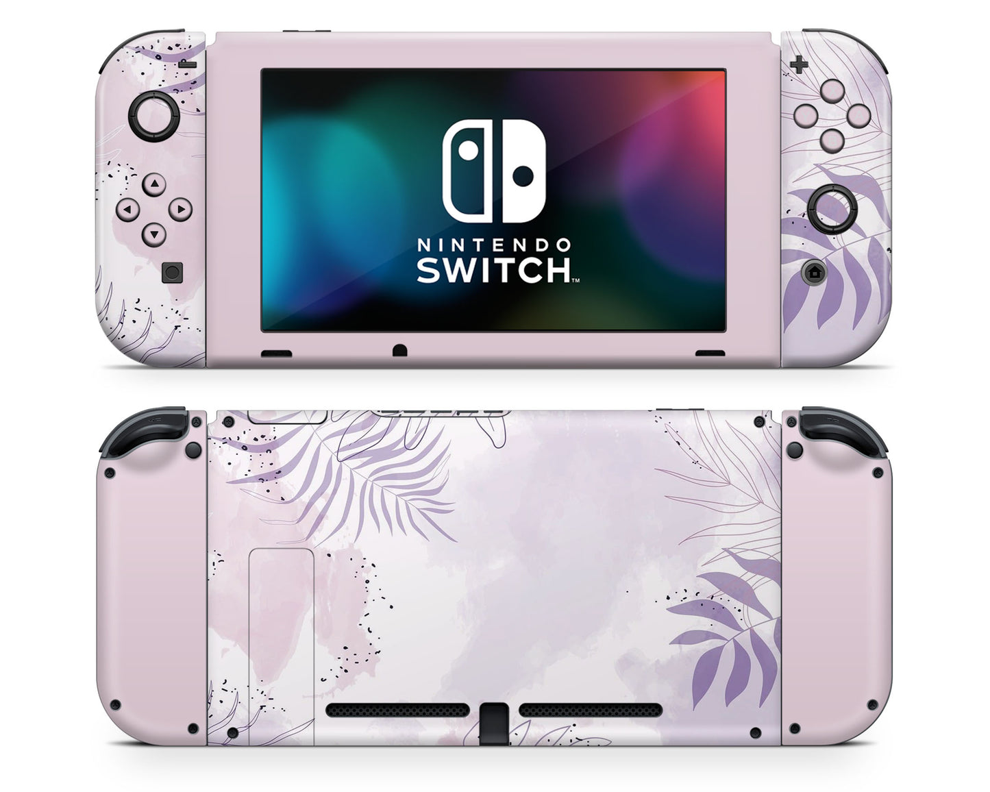 Lavender Forest Party Nintendo Switch Skin