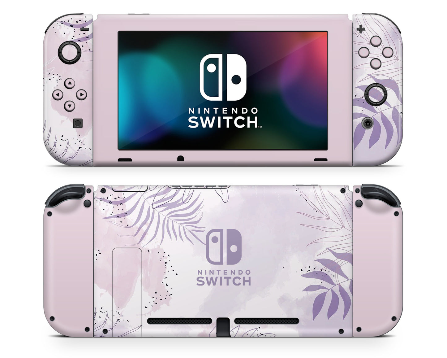 Lavender Forest Party Nintendo Switch Skin