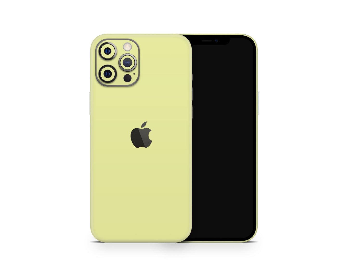 Lux Skins iPhone Light Yellow iPhone 16 Pro Skins - Solid Colours Apple Colour Series Skin