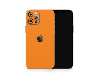 Lux Skins iPhone MC Orange iPhone 16 Pro Skins - Solid Colours Insanity Series Skin