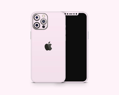 Lux Skins iPhone Paris Pink iPhone 16 Pro Max Skins - Solid Colours Macaron Series Skin