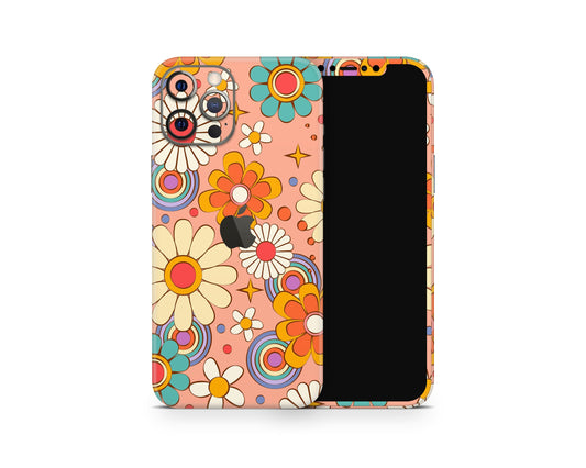 Lux Skins iPhone 70s Hippie Boho Floral iPhone 16 Pro Max Skins - Art Floral Skin