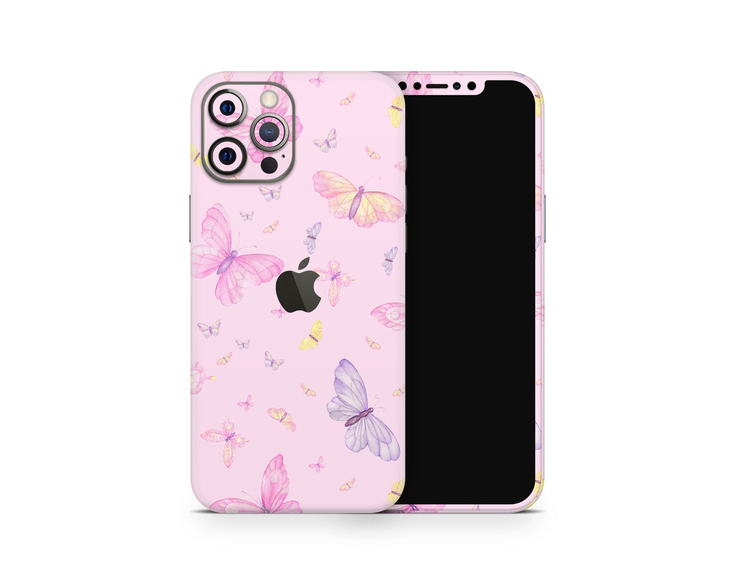 Lux Skins iPhone Pink Fairytale Butterfly iPhone 16 Pro Max Skins - Pattern Animals Skin