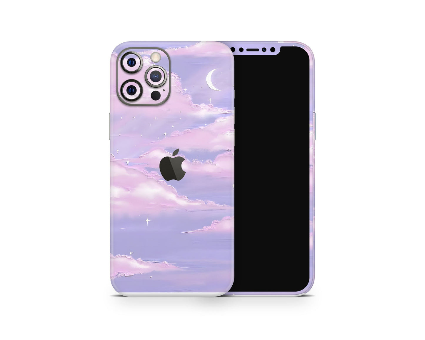 Lux Skins iPhone Morning Purple Clouds iPhone 16 Pro Max Skins - Art Clouds Skin