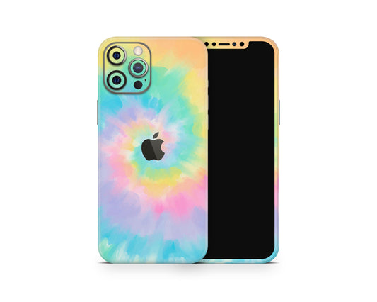 Lux Skins iPhone Tie Dye Fantasy iPhone 16 Pro Max Skins - Solid Colours Gradient Skin