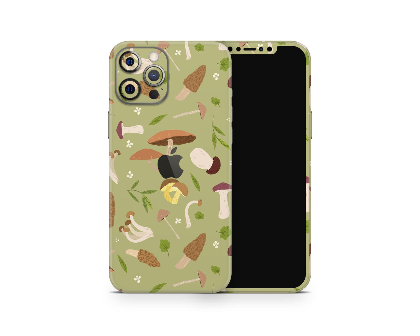 Lux Skins iPhone Matcha Mushroom iPhone 16 Pro Max Skins - Art Artwork Skin