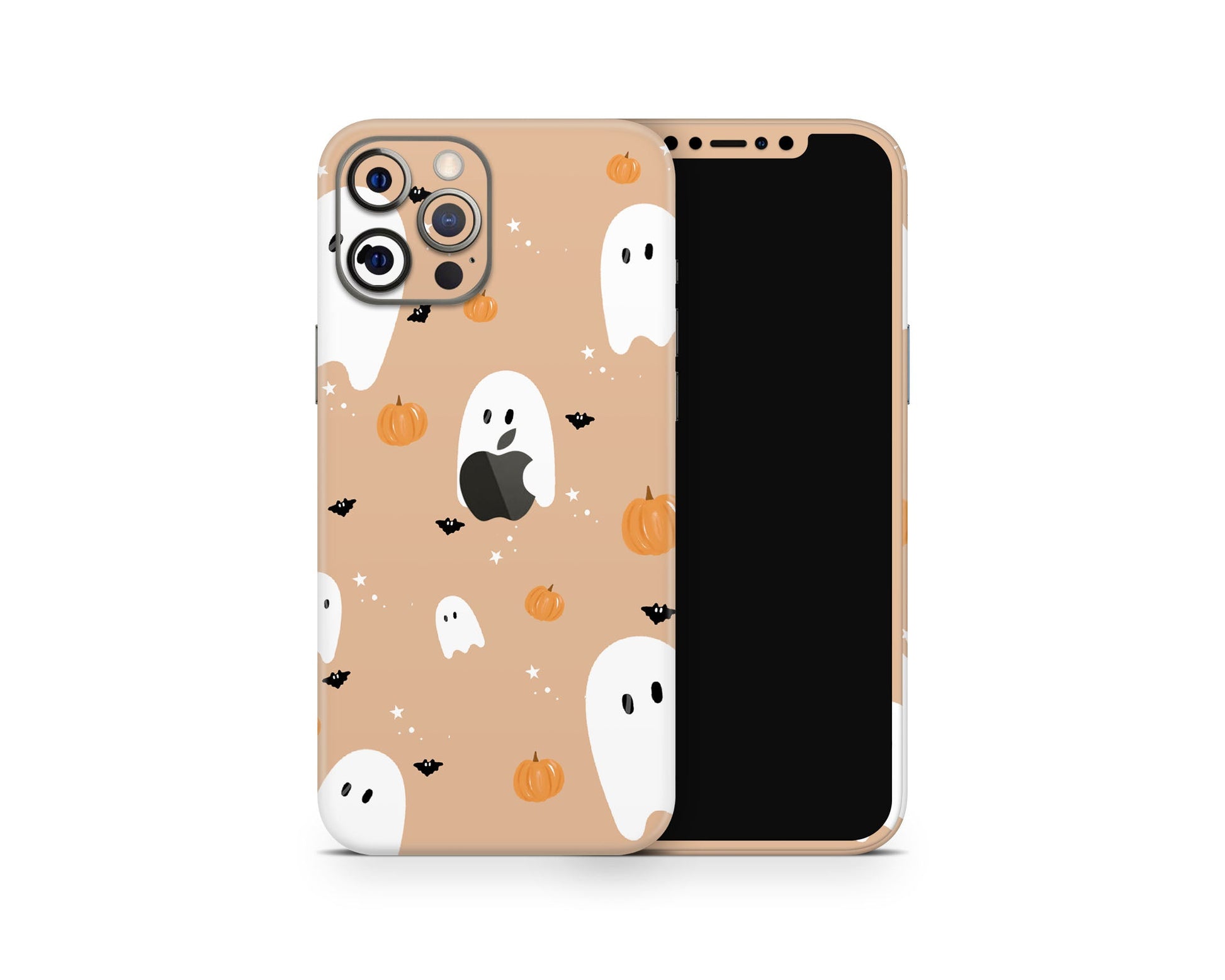 Lux Skins iPhone Halloween Ghost Pattern iPhone 16 Pro Max Skins - Art Animals Skin