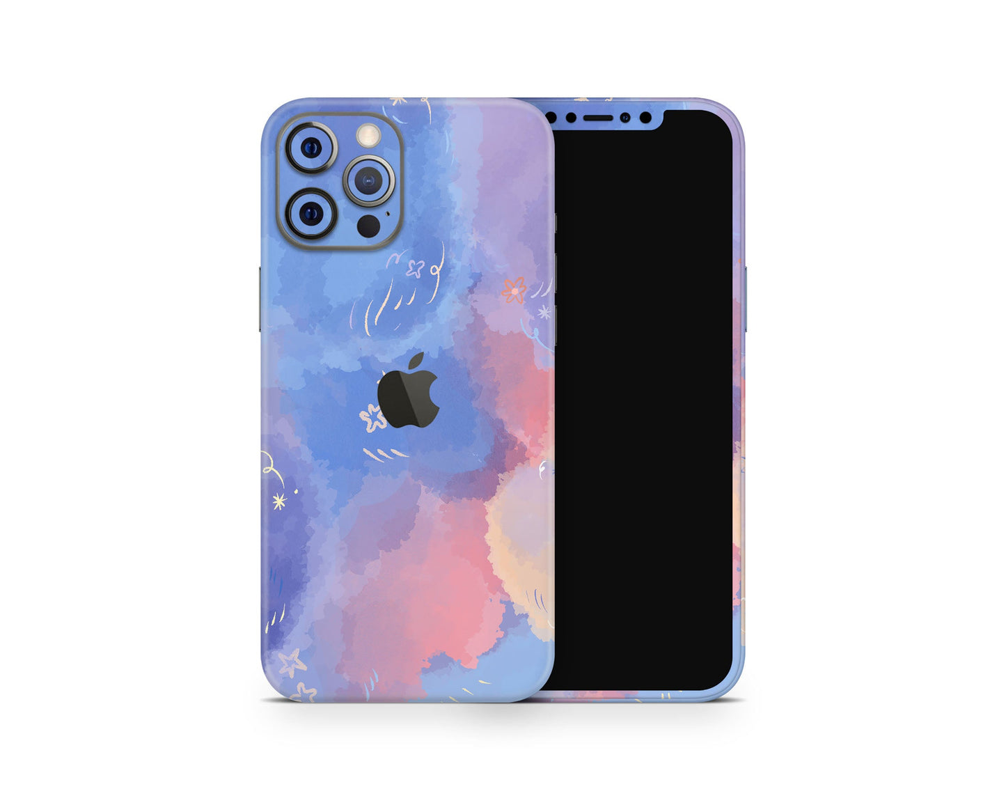 Lux Skins iPhone Cotton Candy Sky iPhone 16 Pro Max Skins - Art Clouds Skin