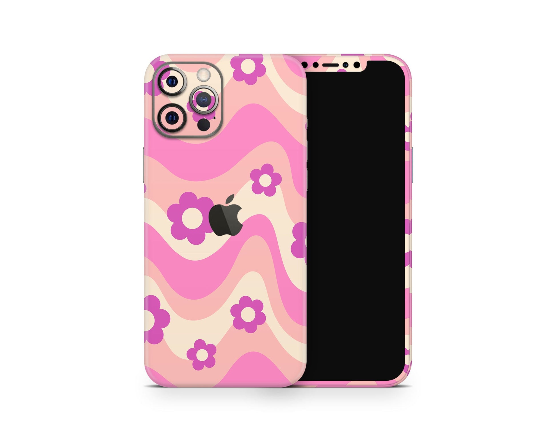 Lux Skins iPhone Vintage Floral Pink iPhone 16 Pro Max Skins - Art Floral Skin