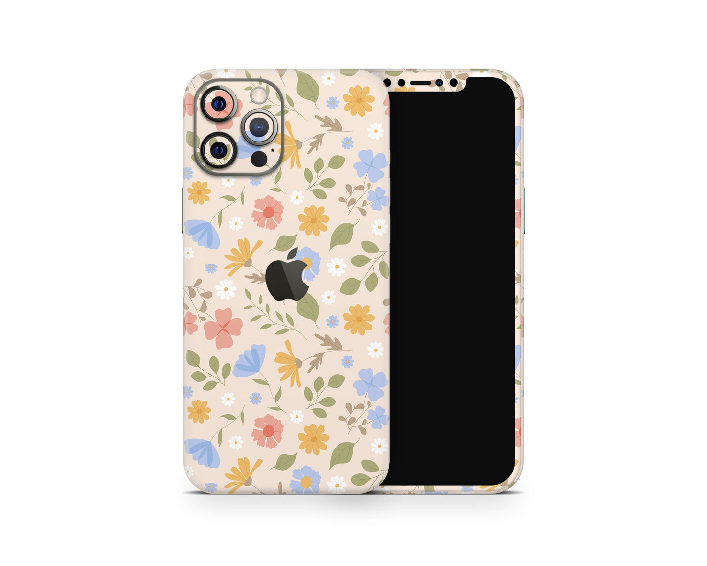 Lux Skins iPhone Pressed Flowers iPhone 16 Pro Max Skins - Art Floral Skin