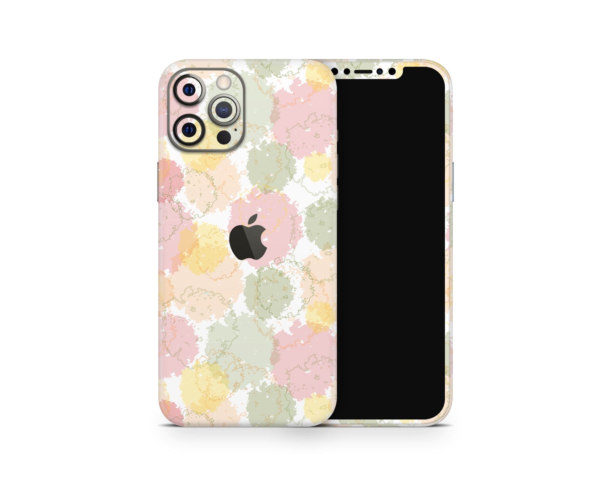 Lux Skins iPhone Parisian Rainbow Splatter iPhone 16 Pro Max Skins - Art Floral Skin