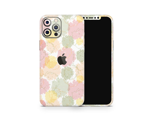 Lux Skins iPhone Parisian Rainbow Splatter iPhone 16 Pro Max Skins - Art Floral Skin