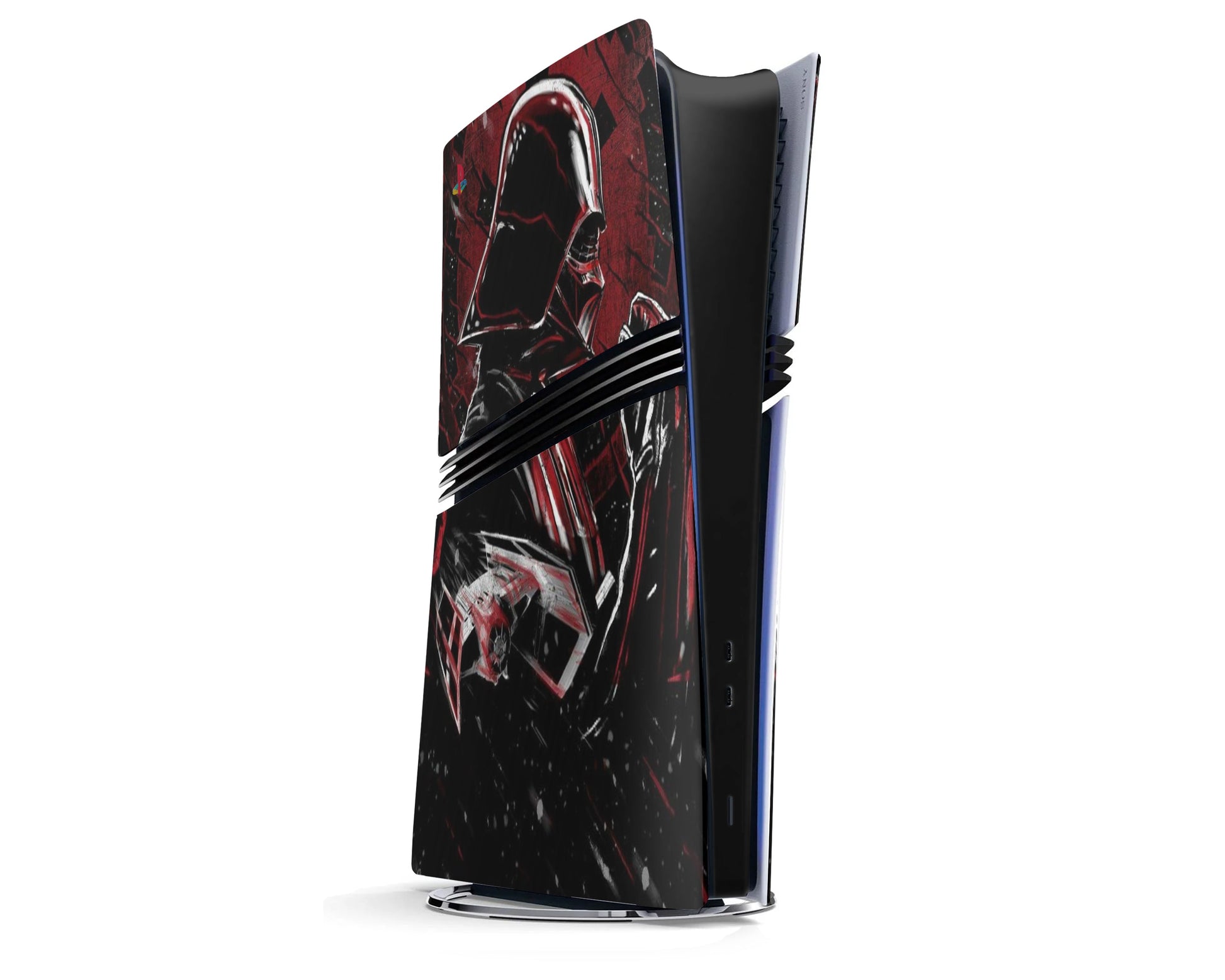 Lux Skins PS5 Pro Star Wars Darth Vader Red PS5 Pro Skins - Pop culture Star Wars Skin