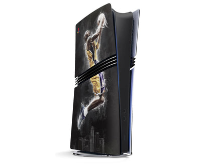 Lux Skins PS5 Pro Kobe Bryant Art PS5 Pro Skins - Sports Basketball Skin