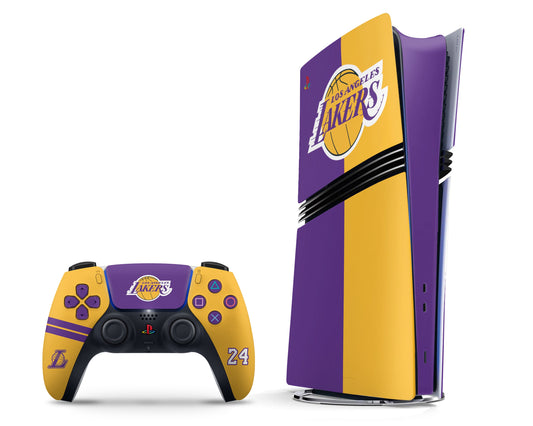 Lux Skins PS5 Pro LA Lakers Kobe 24 PS5 Pro Skins - Sports Basketball Skin