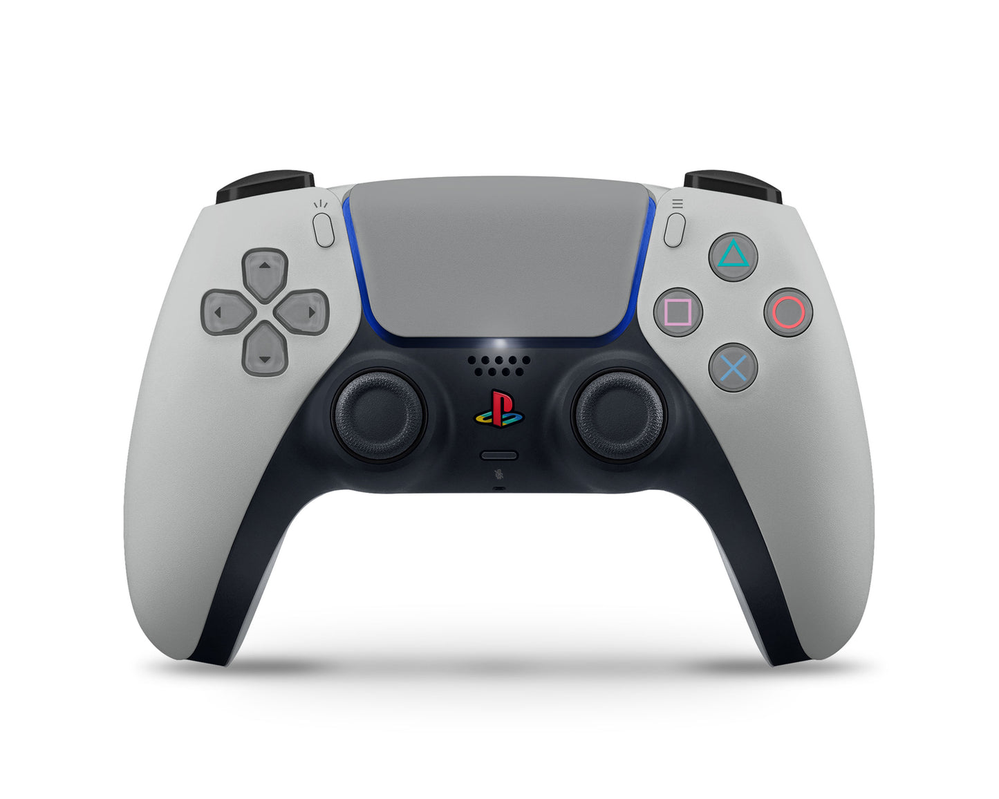 Retro Classic Playstation Grey PS5 Controller Skin