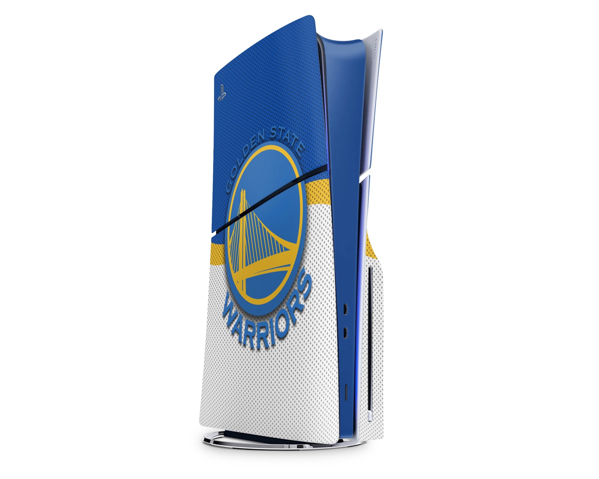 Lux Skins PS5 Slim Golden State Warriors Steph Curry PS5 Slim Skins - Sports Basketball Skin