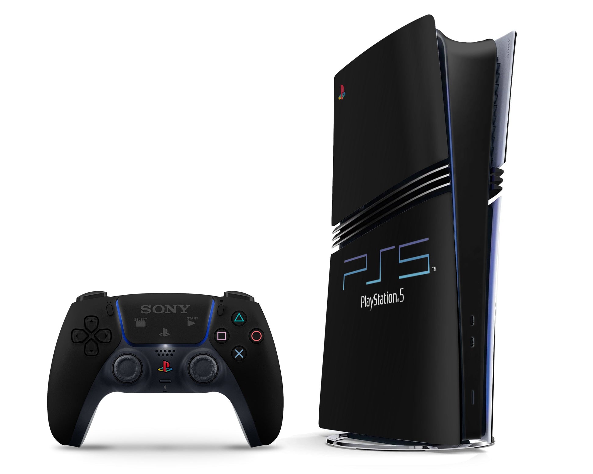 Lux Skins PS5 Pro Reimagined PS2 Retro PS5 Pro Skins - Pop culture Retro Skin