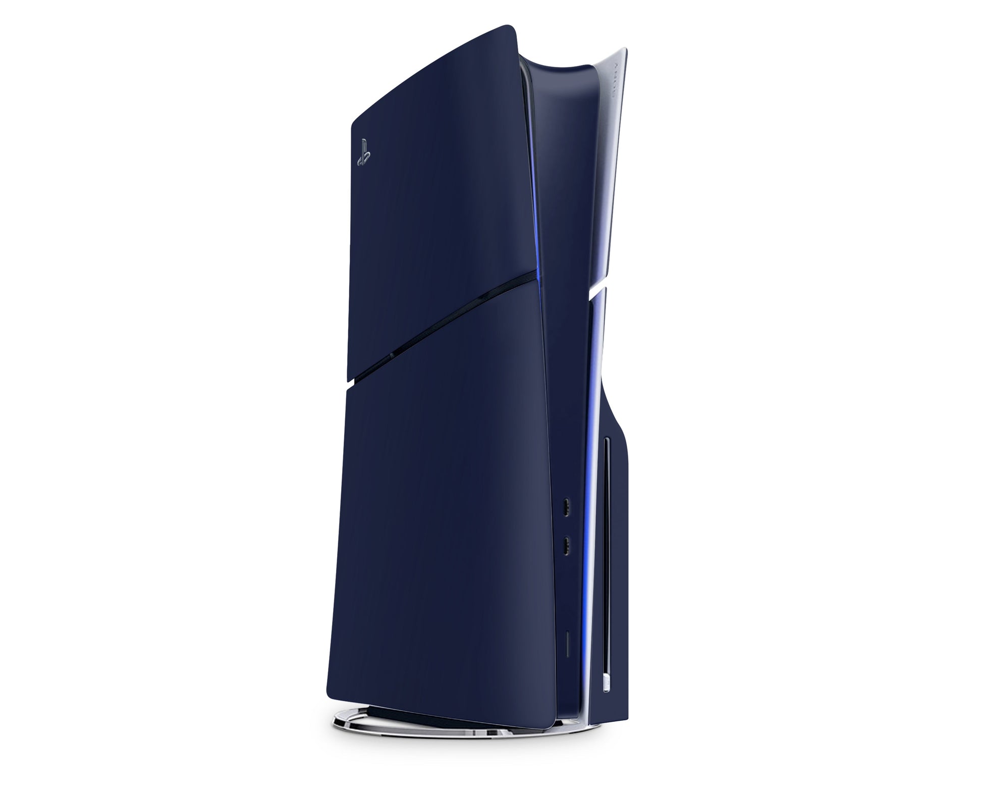 Lux Skins PS5 Slim Classic Navy Retro PS5 Slim Skins - Solid Colours Retro Skin