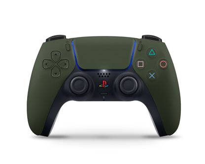 Lux Skins PS5 Pro Classic Khaki Green Retro PS5 Pro Skins - Solid Colours Retro Skin