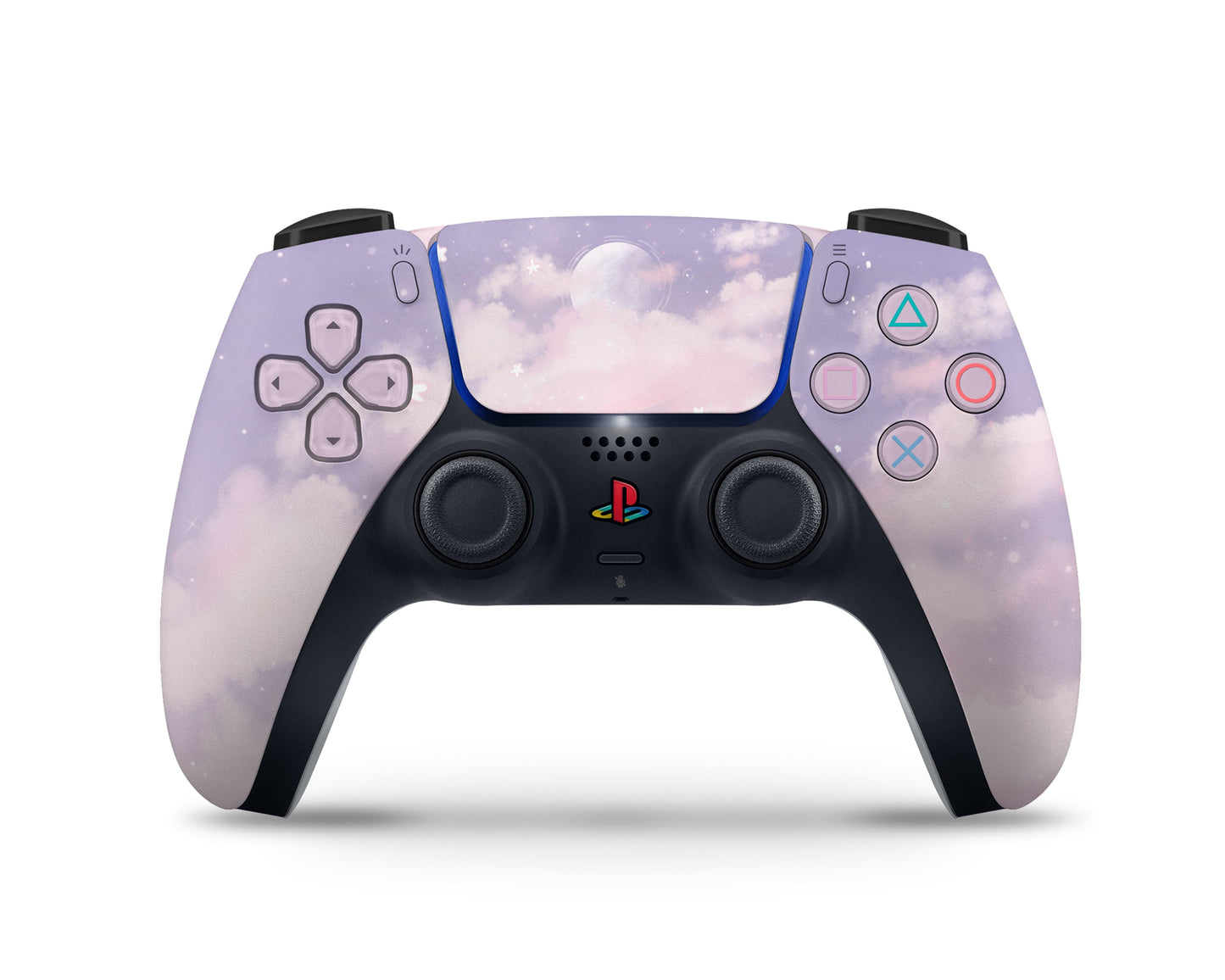 Lux Skins PS5 Slim Purple Clouds PS5 Slim Skins - Art Clouds Skin