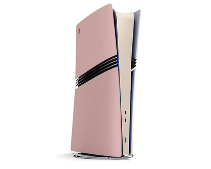 Lux Skins PS5 Pro Ceramic Rose Pastels PS5 Pro Skins - Solid Colours Colour Blocking Skin