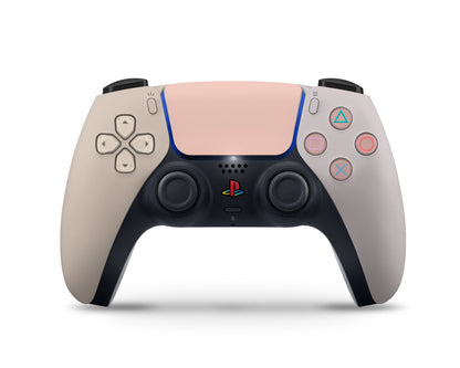 Lux Skins PS5 Slim Ceramic Rose Pastels PS5 Slim Skins - Solid Colours Colour Blocking Skin