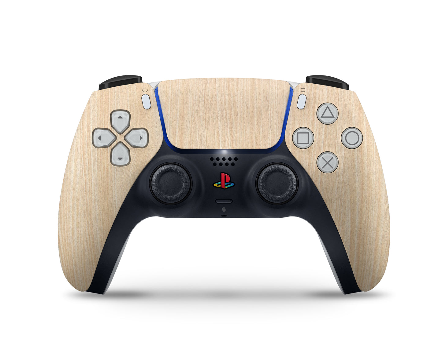 Light Woodgrain PS5 Controller Skin