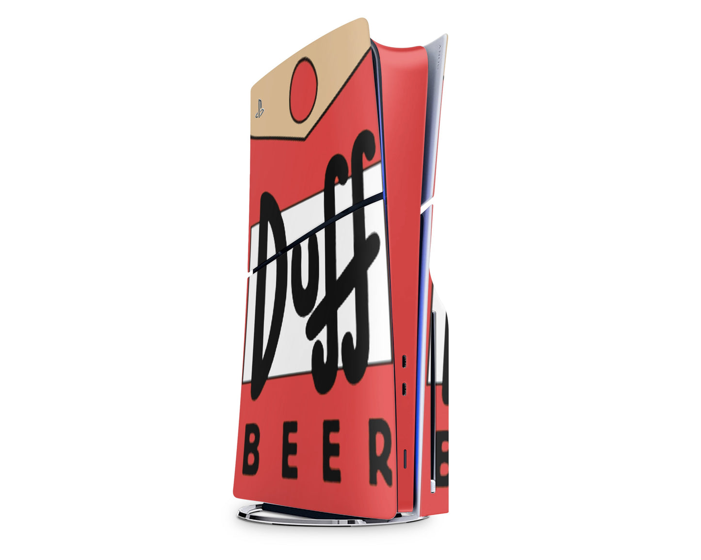 Lux Skins PS5 Slim Duff Beer PS5 Slim Skins - Pop culture Comics Skin