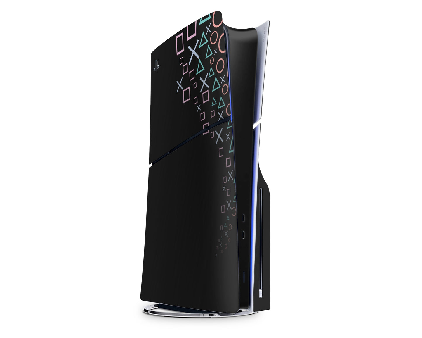 Lux Skins PS5 Slim PlayStation Symbols PS5 Slim Skins - Pop culture Retro Skin