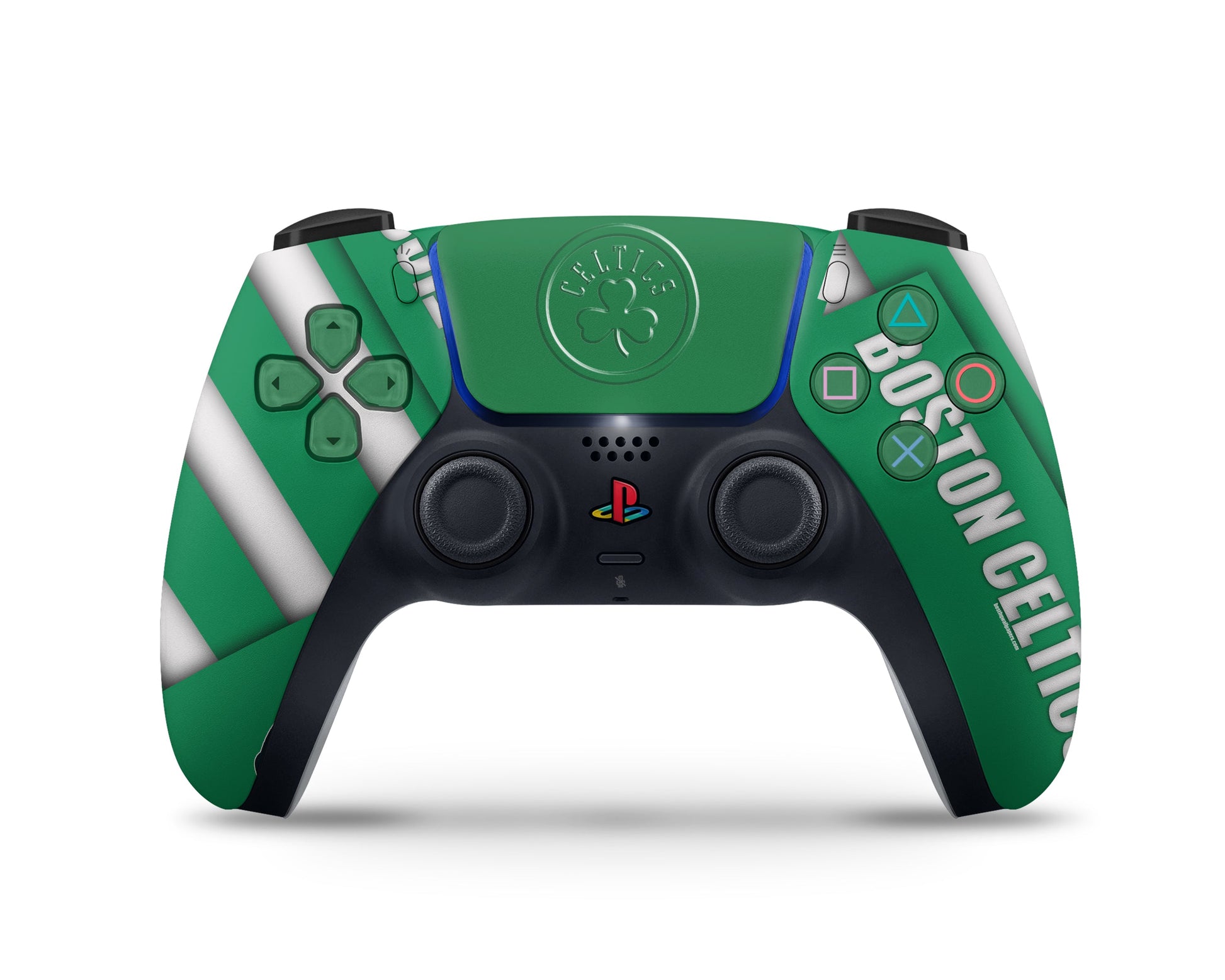 Lux Skins PS5 Slim Boston Celtics PS5 Slim Skins - Sports Basketball Skin