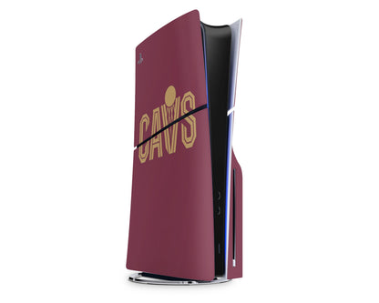 Lux Skins PS5 Slim Cleveland Cavaliers PS5 Slim Skins - Sports Basketball Skin